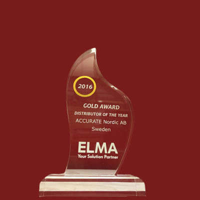 Pris ELMA Gold Awards 2016