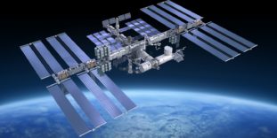 High Speed Downlink Radio från International Space Station, ISS